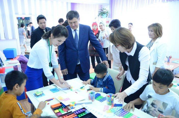 Мектеп жанынан инклюзивті білім берудің ресурстық орталығының ашылуы