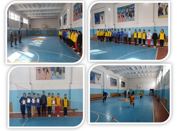 "Салауатты денеде - Салауатты рух" тақырыбында 8-11 сынып оқушылар арасында спорттық эстафеталық жарыс