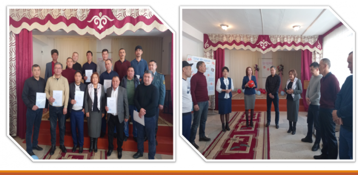 "Әке тәрбиесі" тақырыбында әкелер мектебі мүшелерімен кездесу.